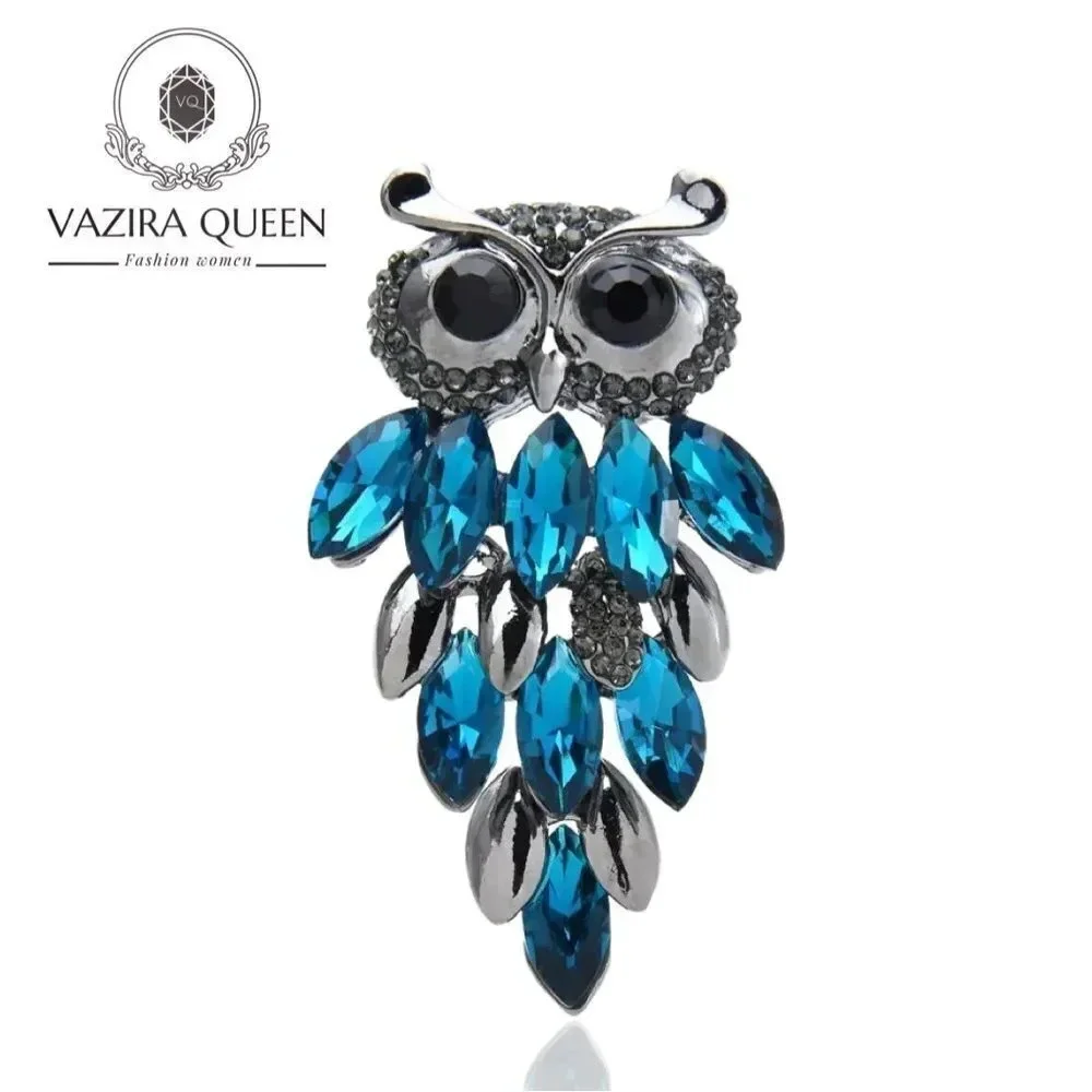 VQ Owl Brooch